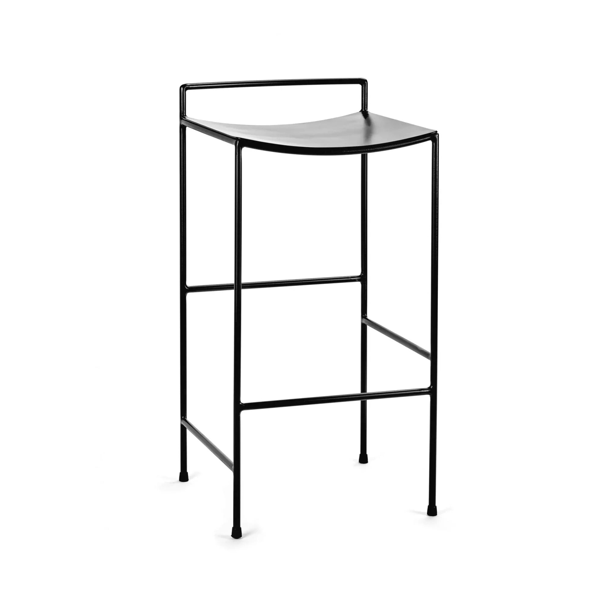 Serax - Nello metal bar stool | Black