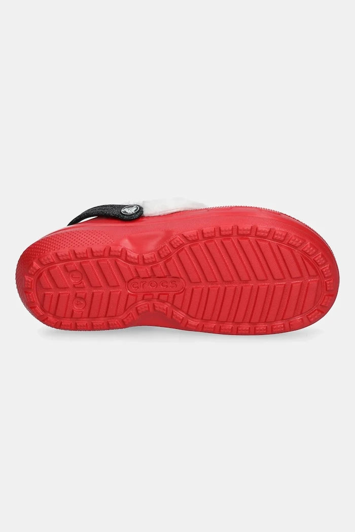 Детски чехли Crocs CLASSIC LINED SANTA CLOG