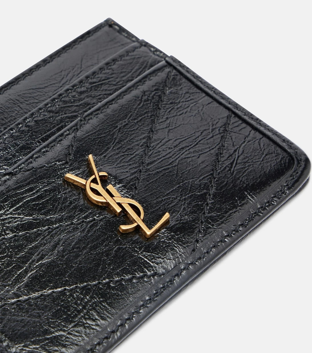 Saint Laurent – Niki Lackleder-Kartenhalter