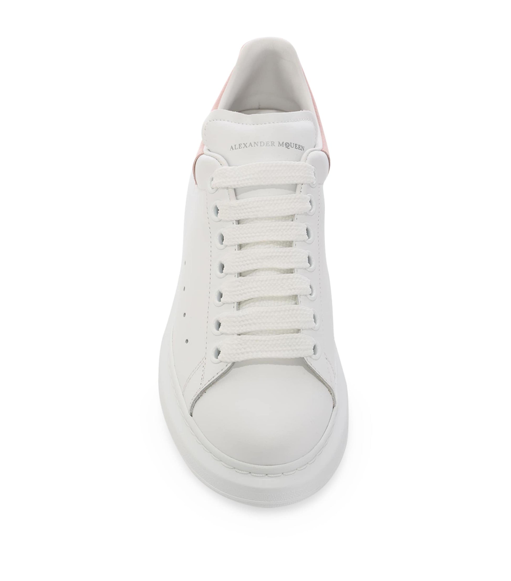 McQueen White Leather Oversized Sneakers