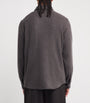 Cashmere Press-Stud Overshirt