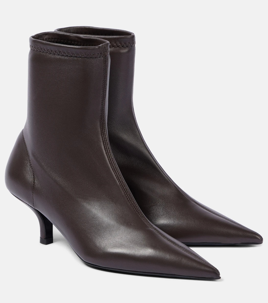 Toteme - Leather sock boots
