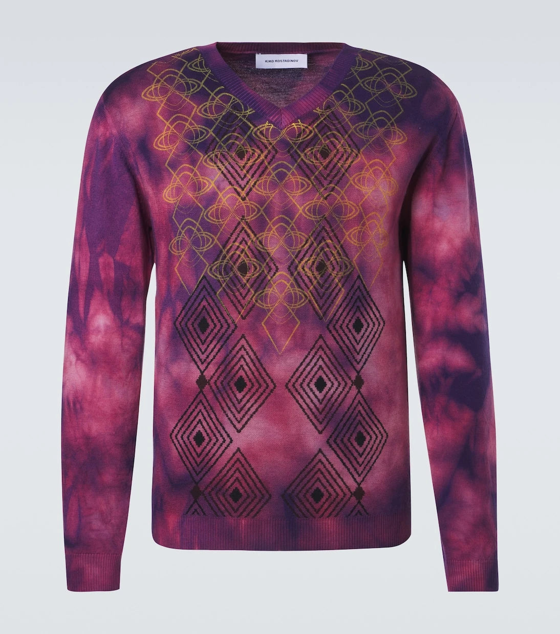 Kiko Kostadinov - Hatha tie-dye wool sweater