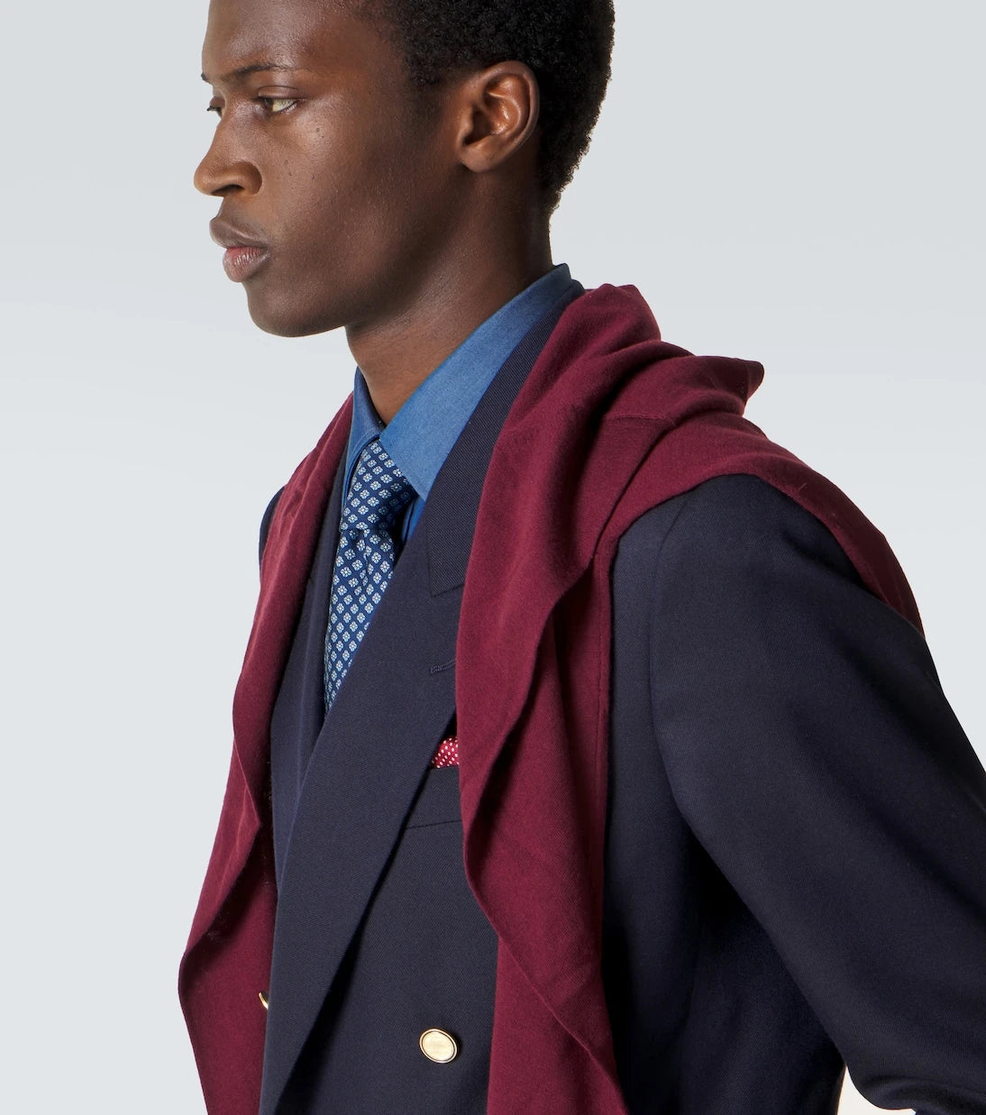 Rubinacci - Printed silk tie