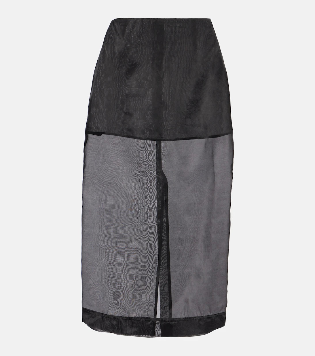 The Frankie Shop - Peri silk-blend midi skirt