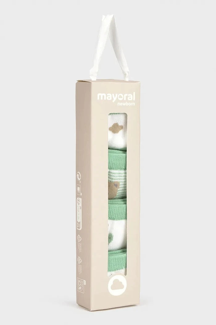 Mayoral Newborn Çocuk Çorapları (4 Çift)