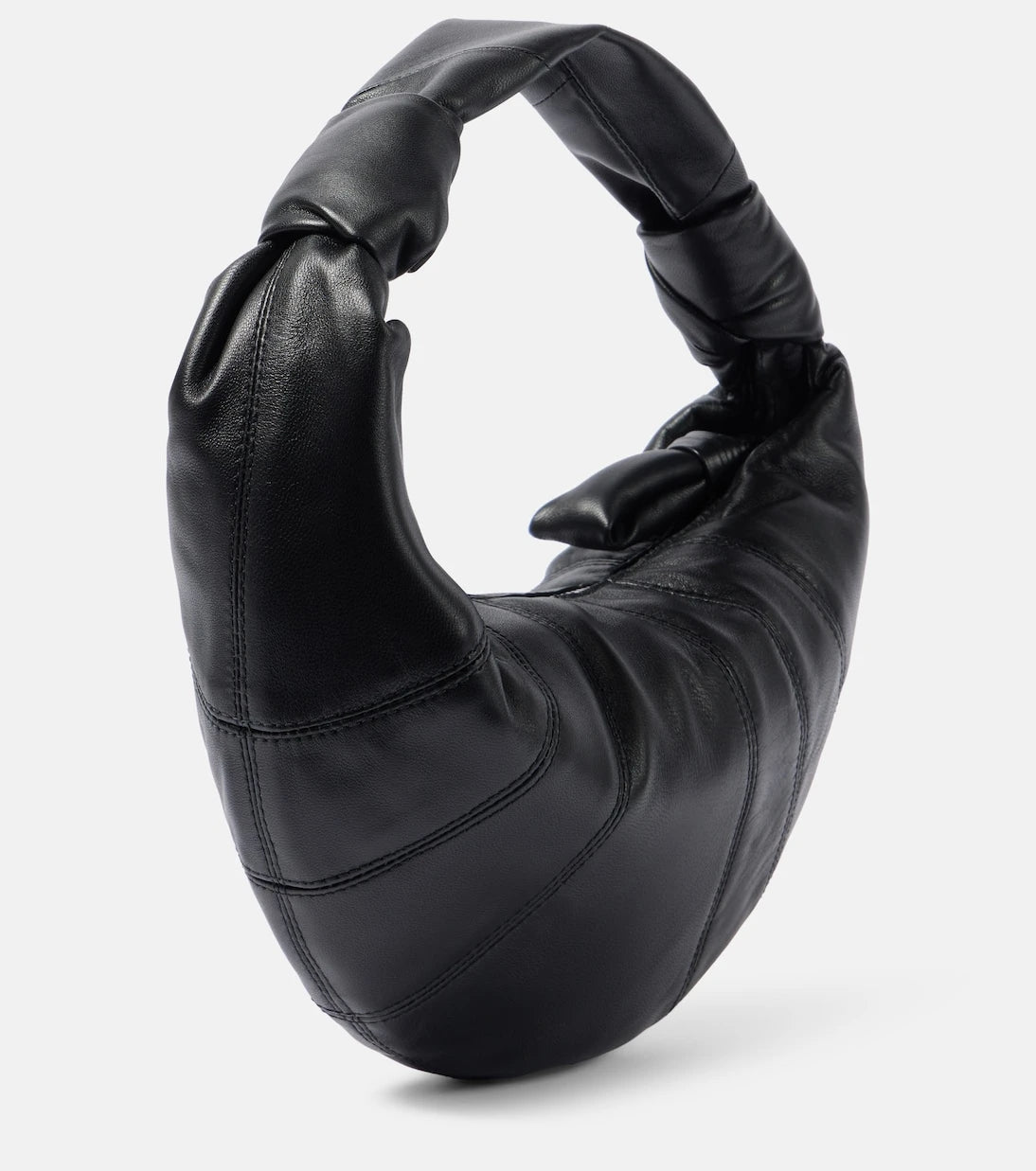 Lemaire - Fortune Croissant Mini leather shoulder bag