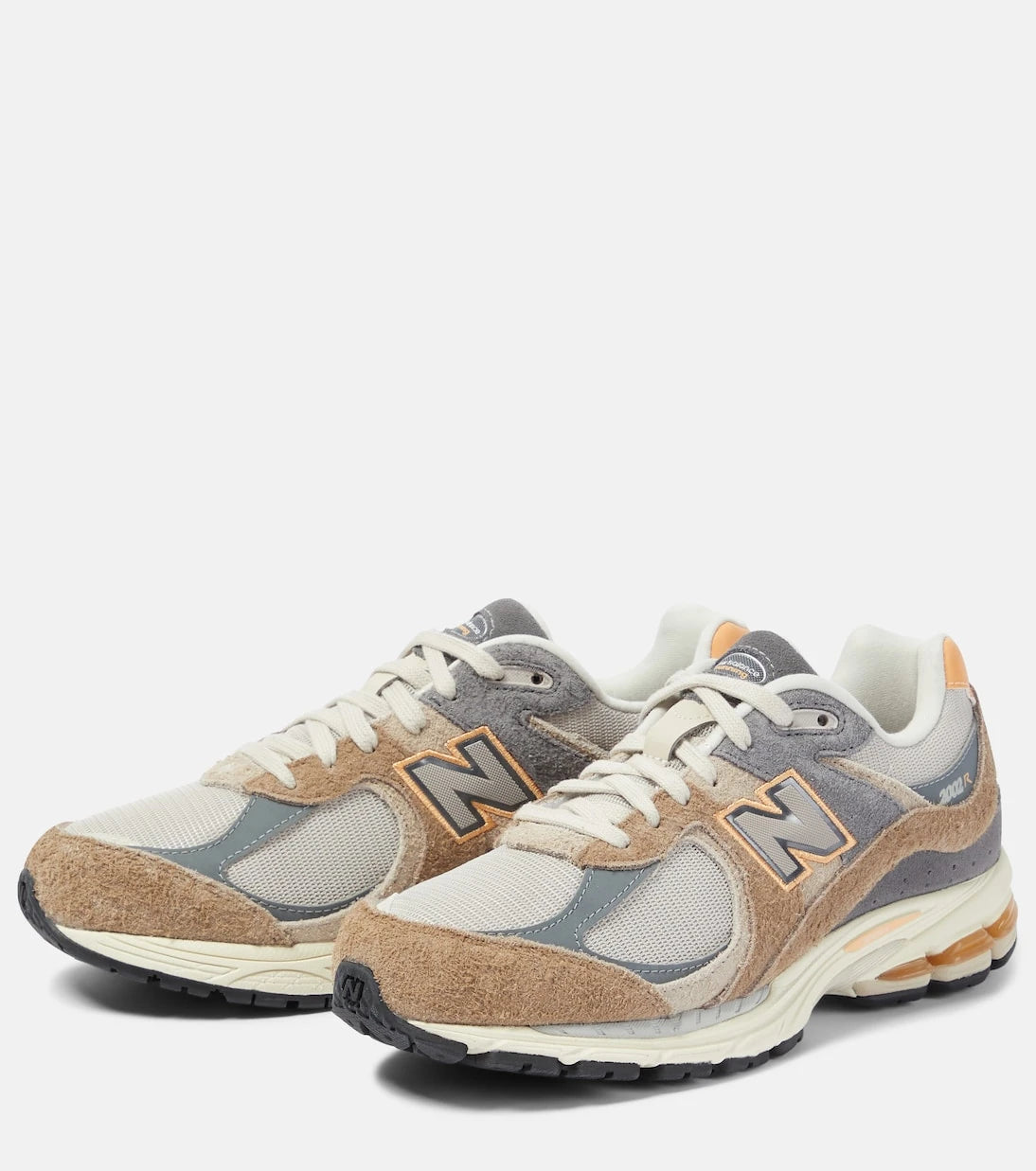New Balance - 2002R suede and mesh sneakers