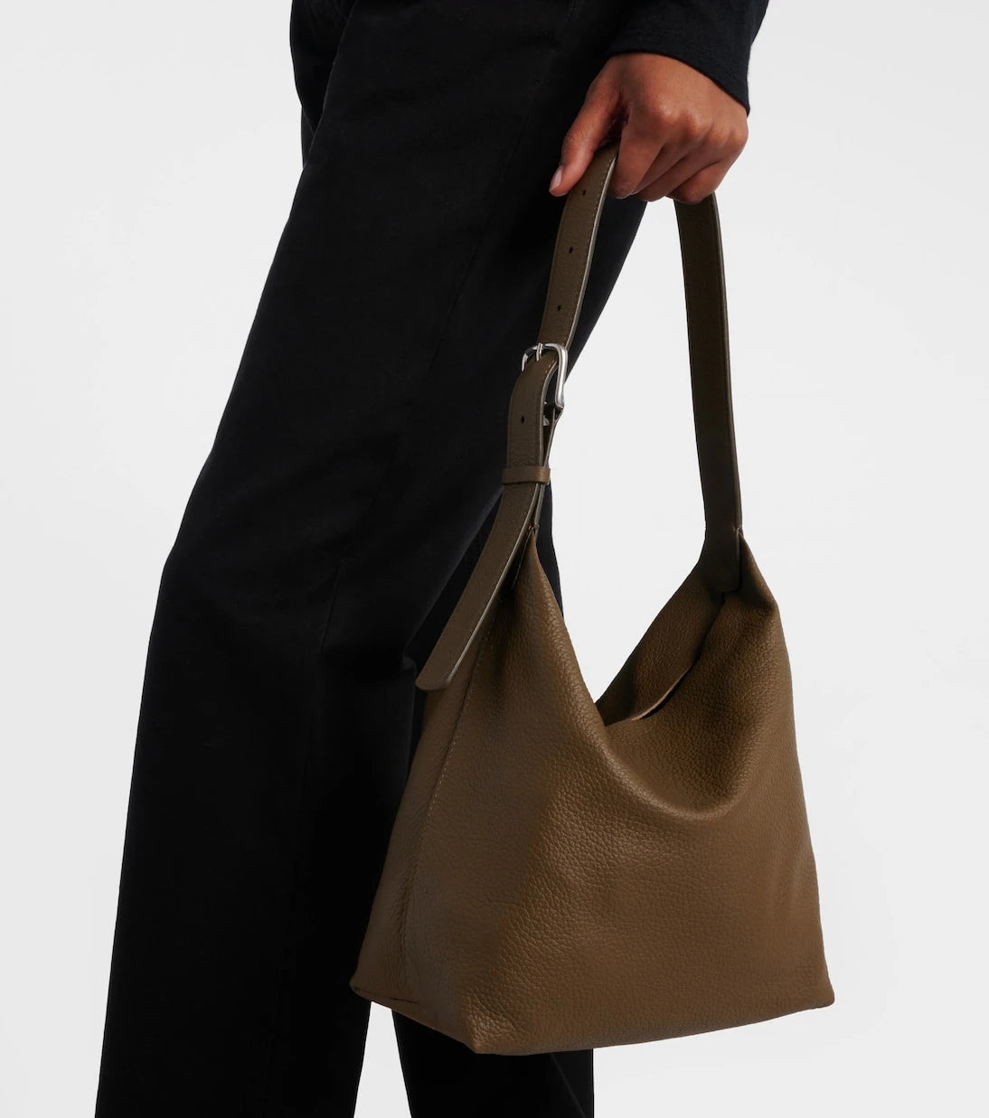 The Row - Isa leather shoulder bag