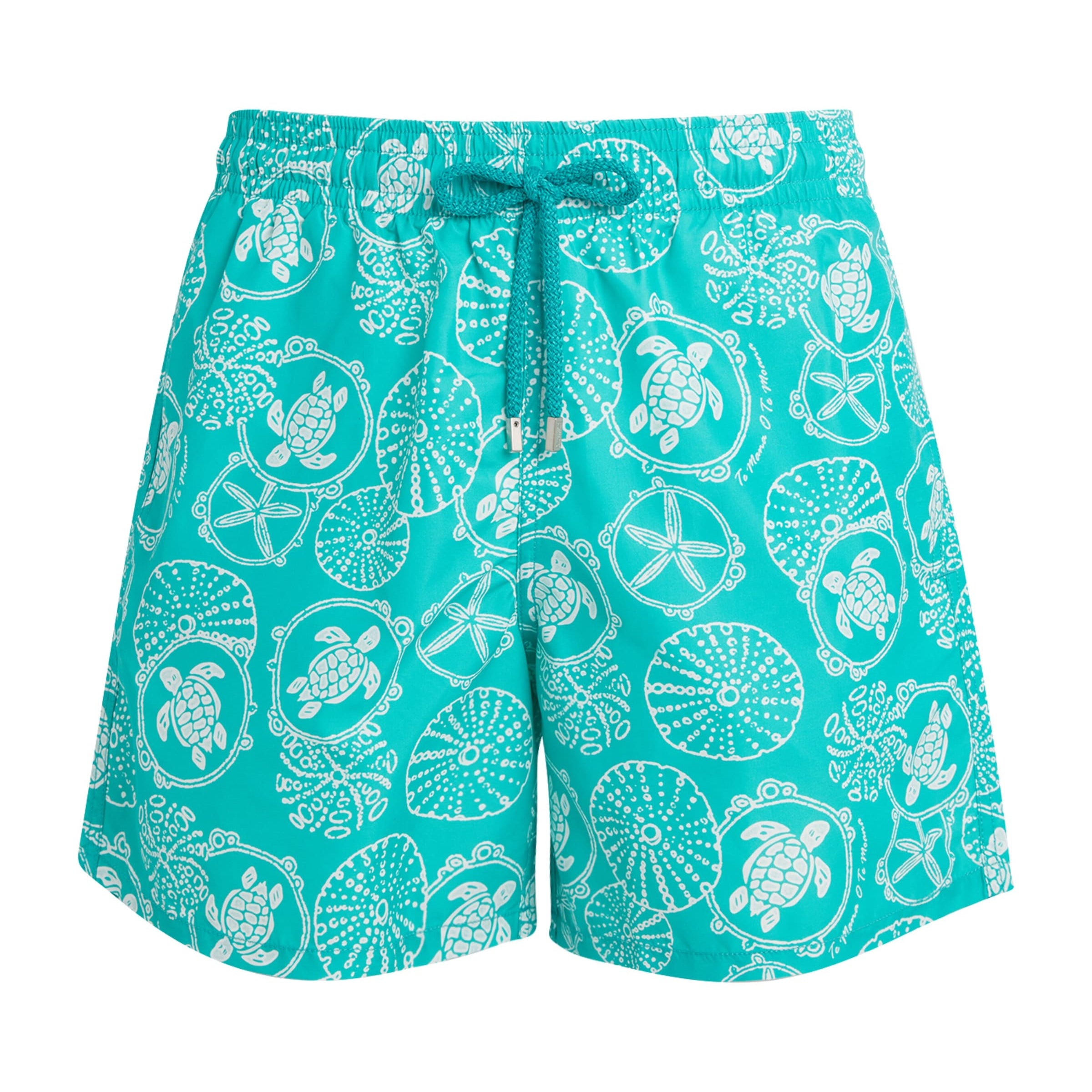 Turtle Print Moorea Swim Shorts