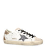 White Leather Super-Star Sneakers