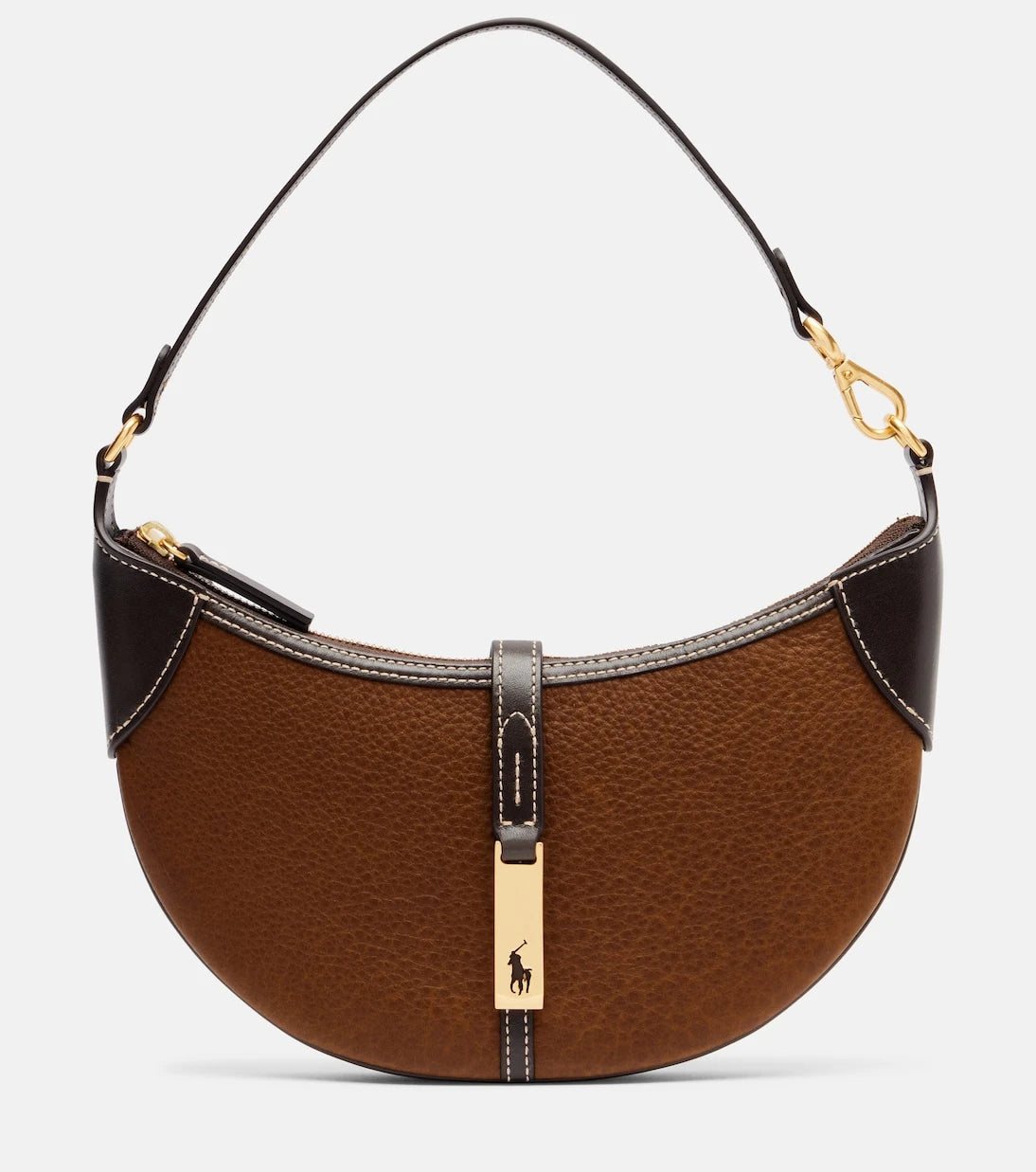 Polo Ralph Lauren - Polo ID Small leather shoulder bag