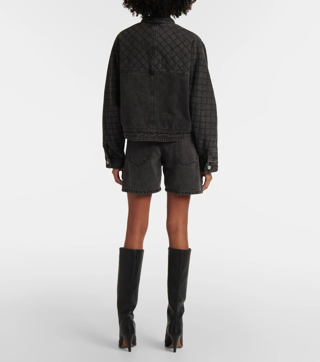 Isabel Marant - Celiany quilted denim jacket