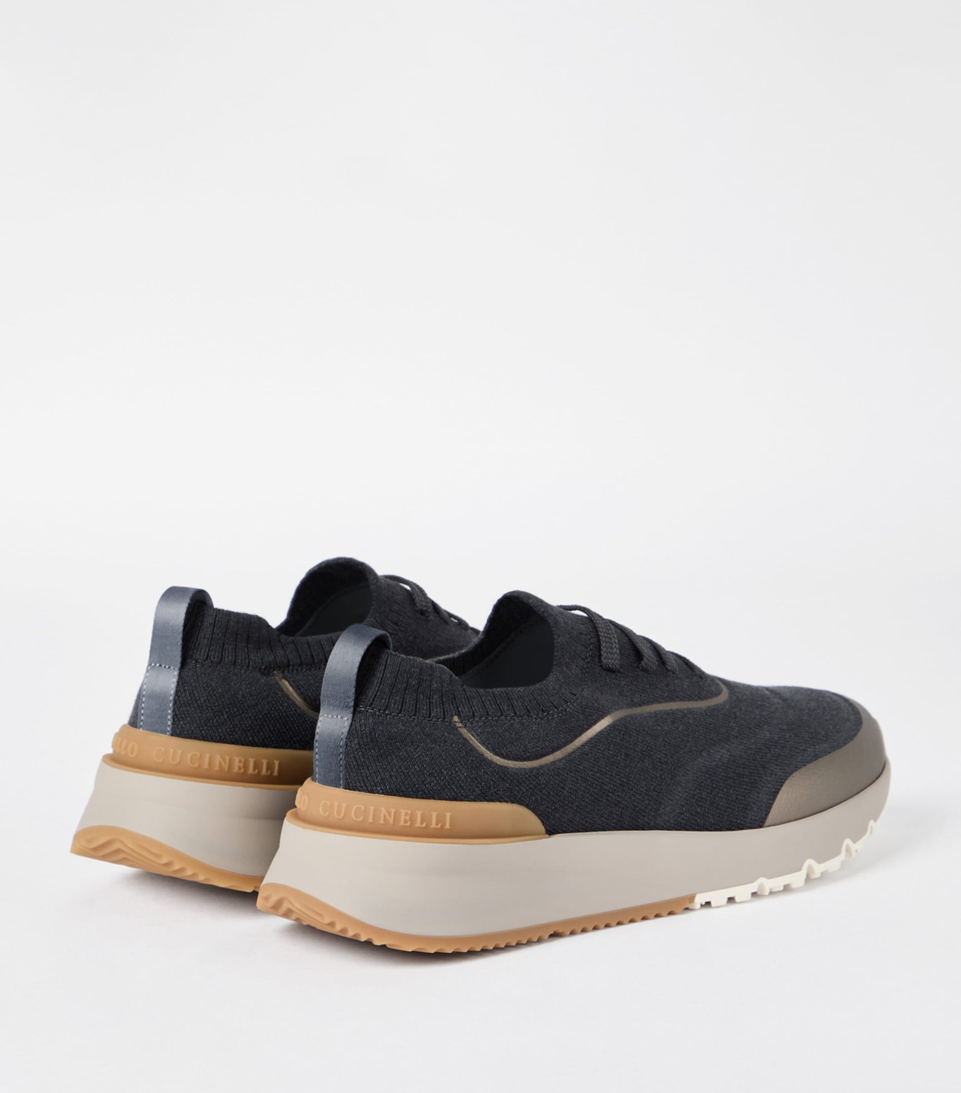 Technical Cotton Running Sneakers