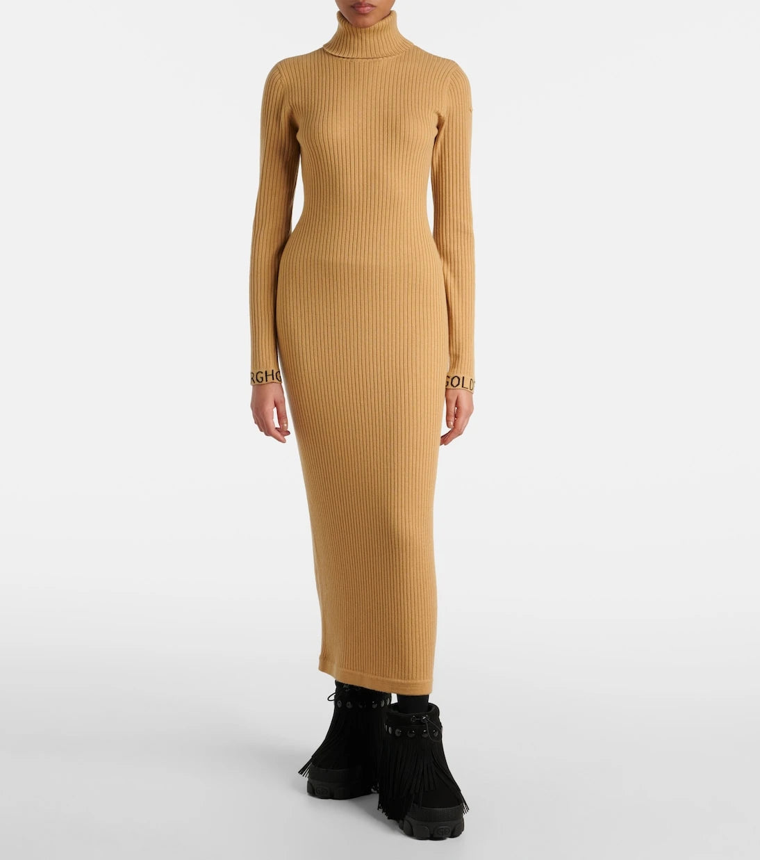 Goldbergh - Mireille ribbed-knit maxi dress