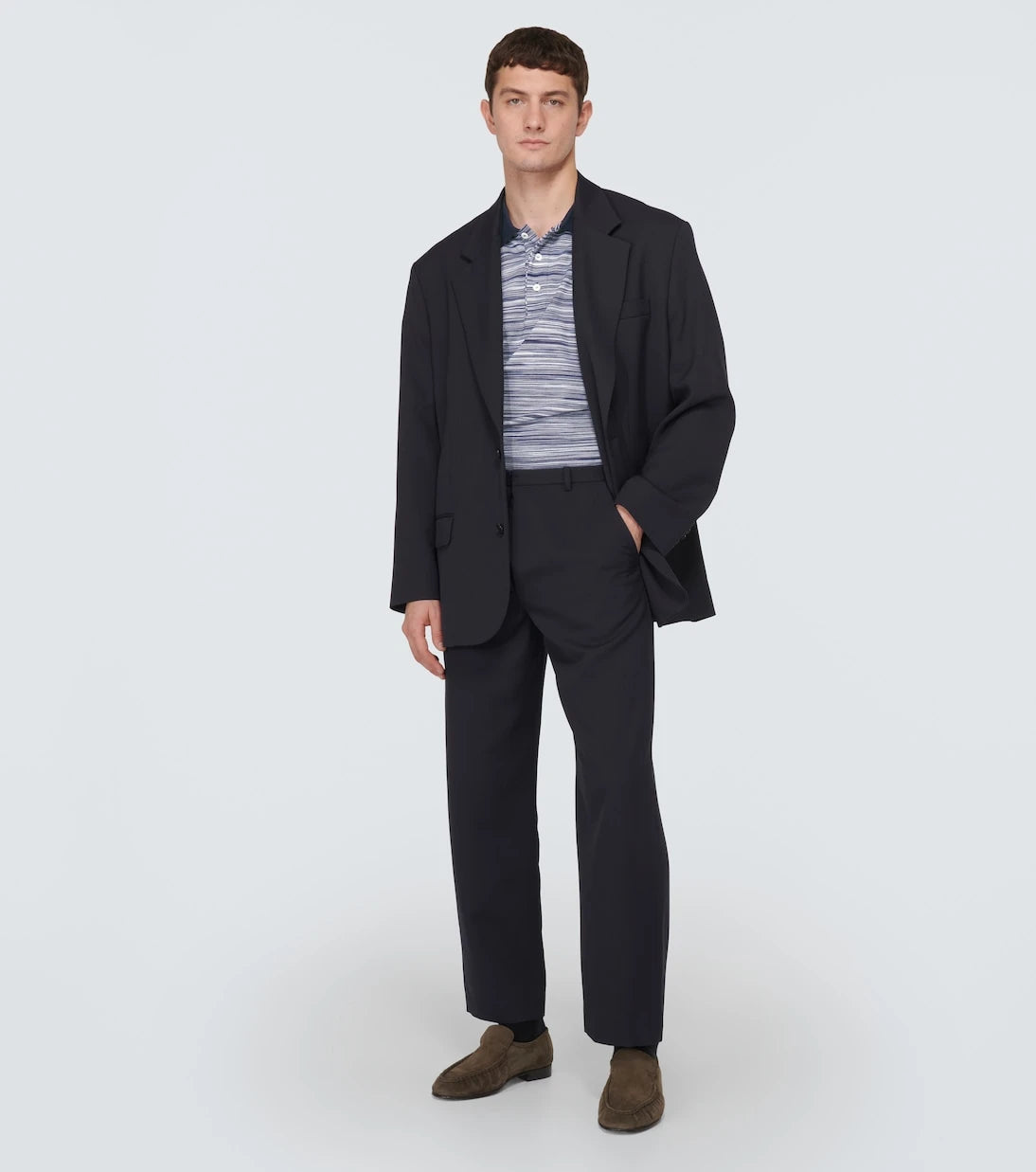 Missoni - Striped cotton polo shirt