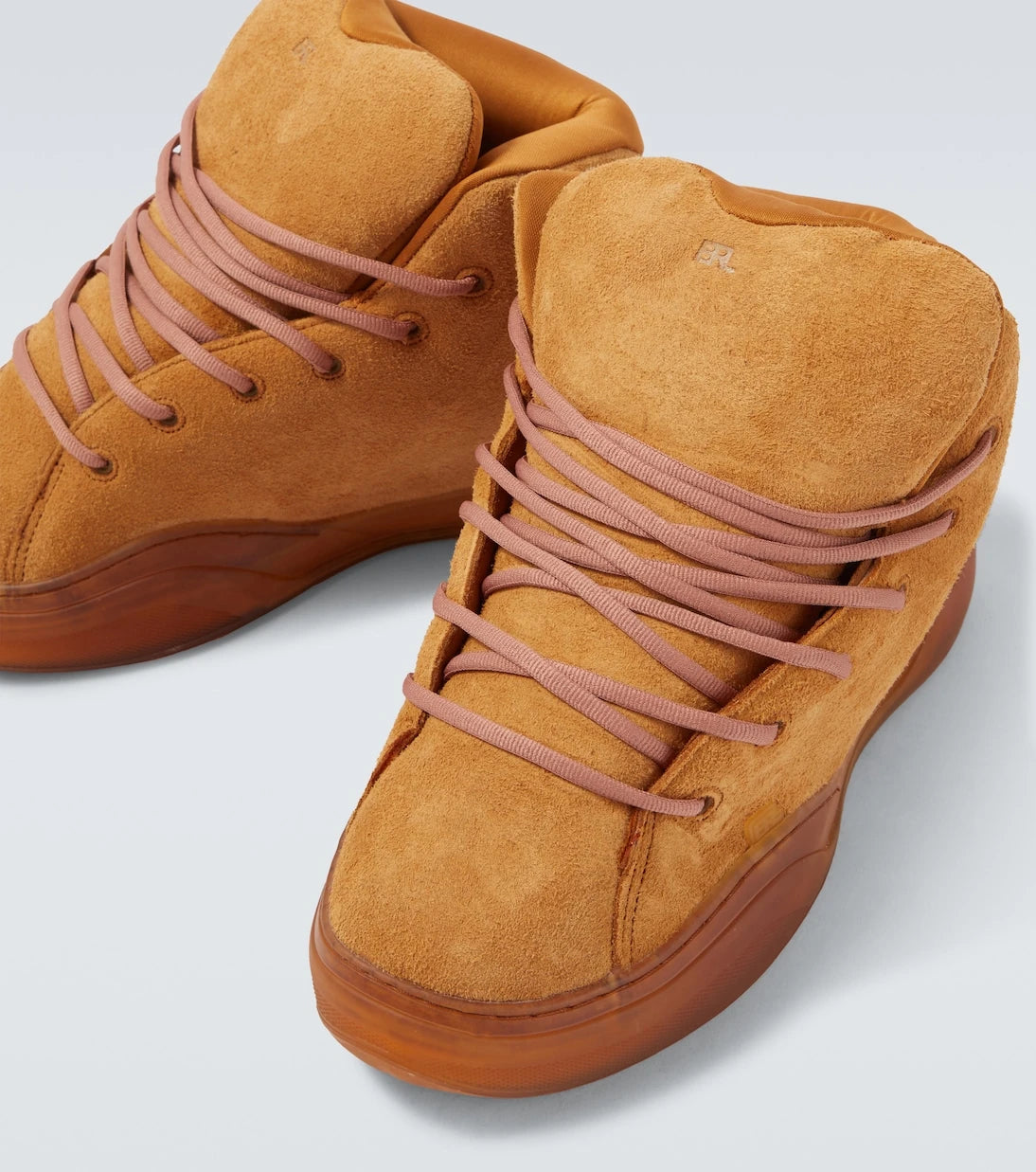 ERL - Vamp suede high-top sneakers