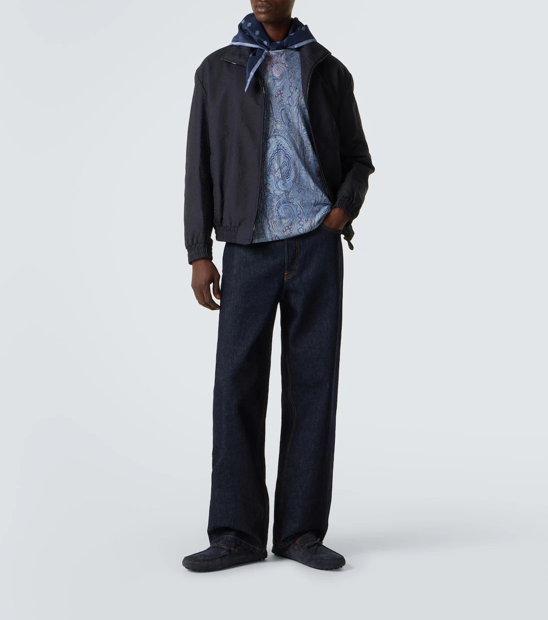 Etro - جاكيت بلوزون بنقشة البيزلي