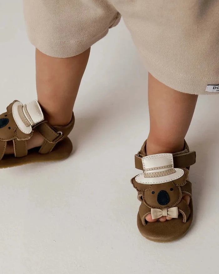Donsje Stelloux Sandals Groom Deri Çocuk Sandalet