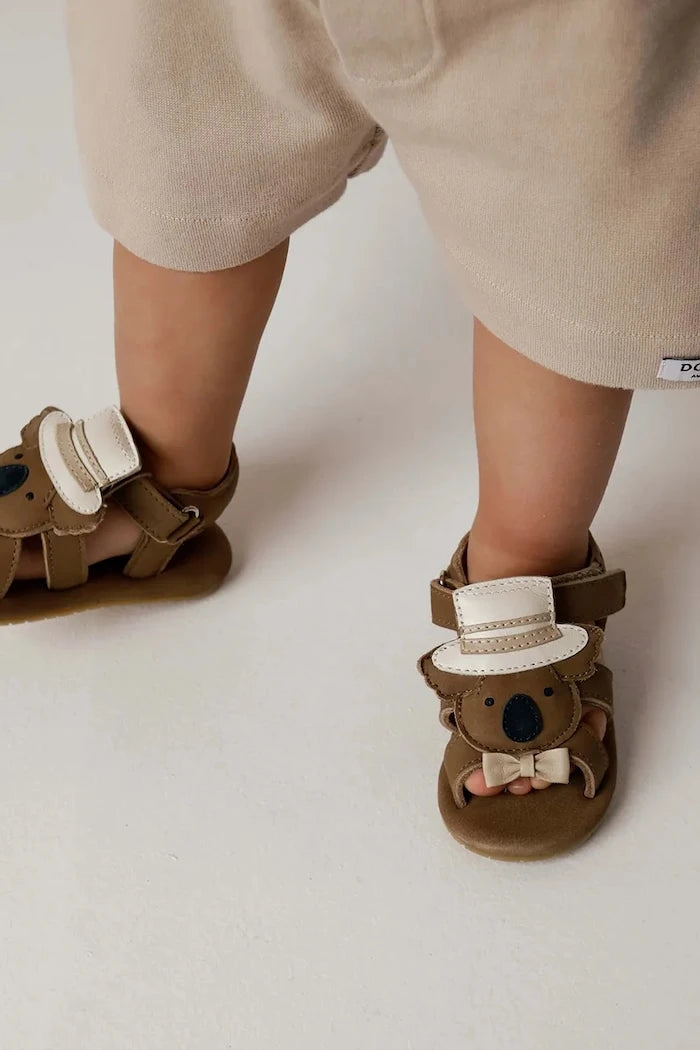 Donsje Stelloux Sandals Groom Deri Çocuk Sandalet