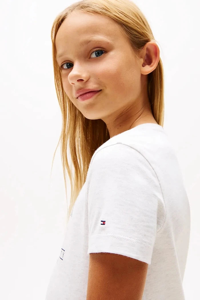 Tommy Hilfiger Çocuk Pamuklu Elbise