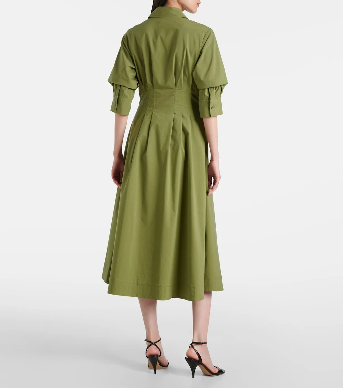 Simkhai - Jazz cotton-blend poplin shirt dress