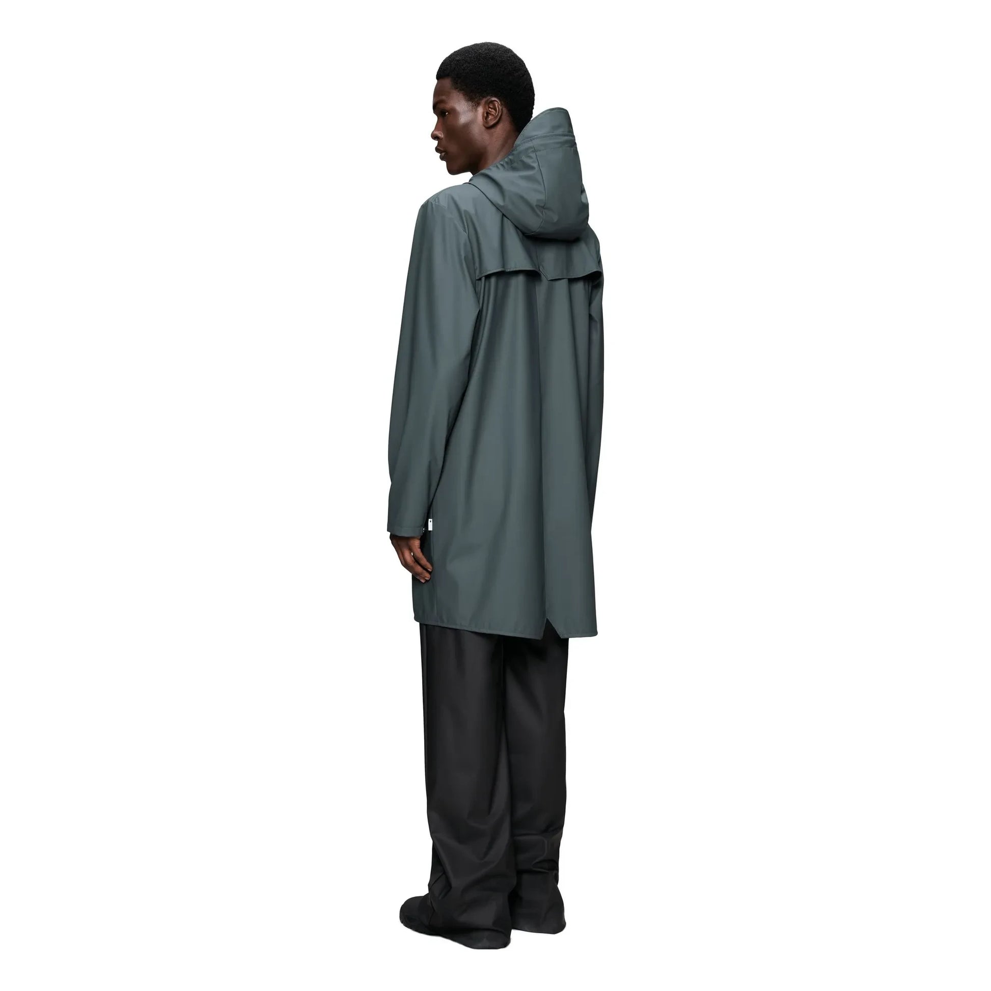 Rains - Long Jacket W3 | Dark grey