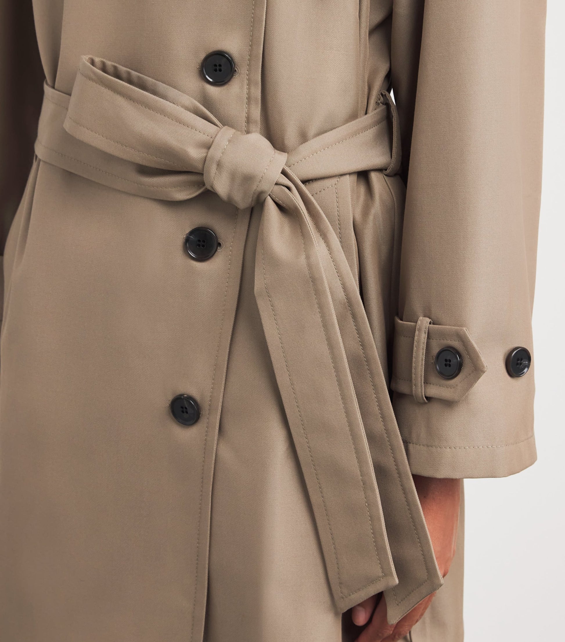 Twill Favi Trench Coat