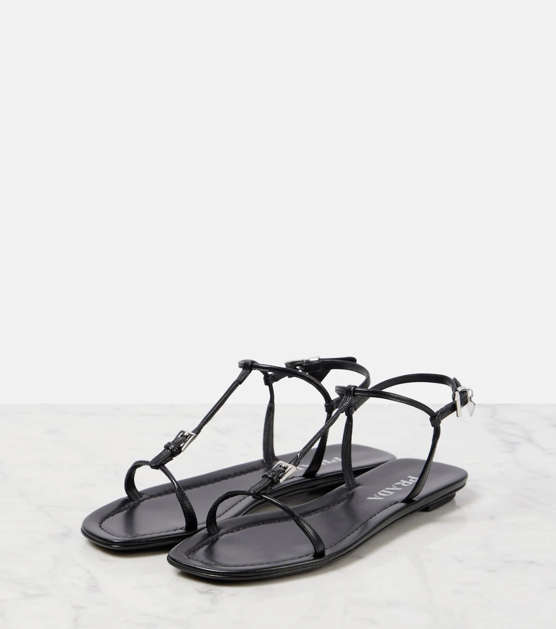 Prada - Leather sandals
