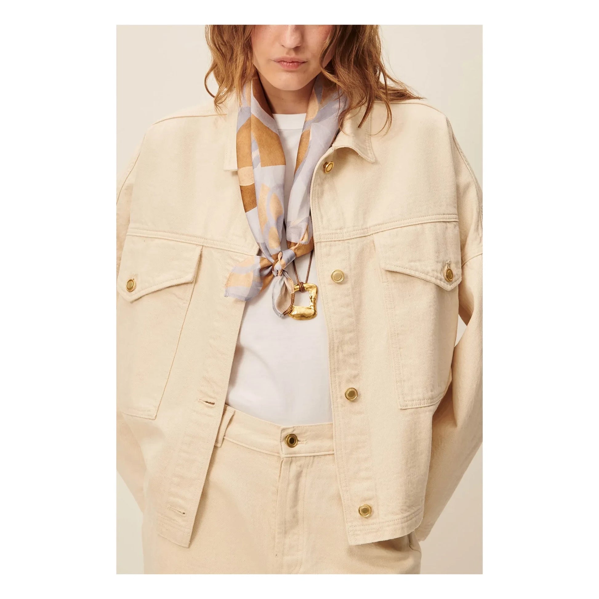 Sessùn - Midwest jacket | Ecru