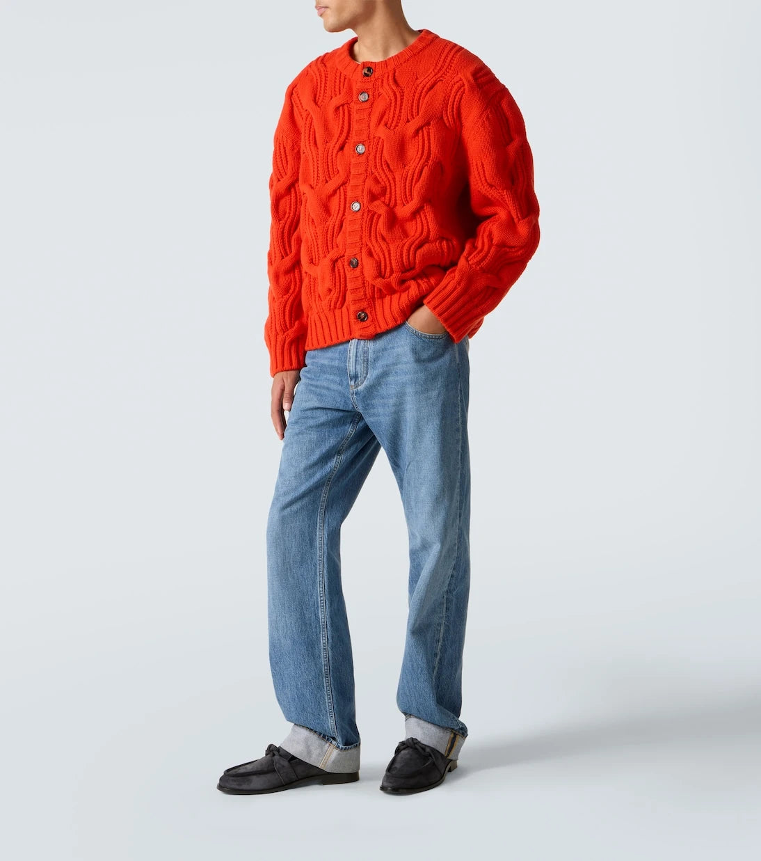Bottega Veneta - Astaire Knot suede loafers