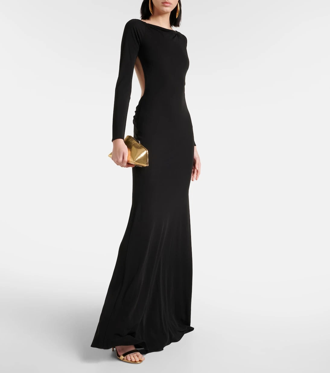 Alex Perry - Open-back jersey gown