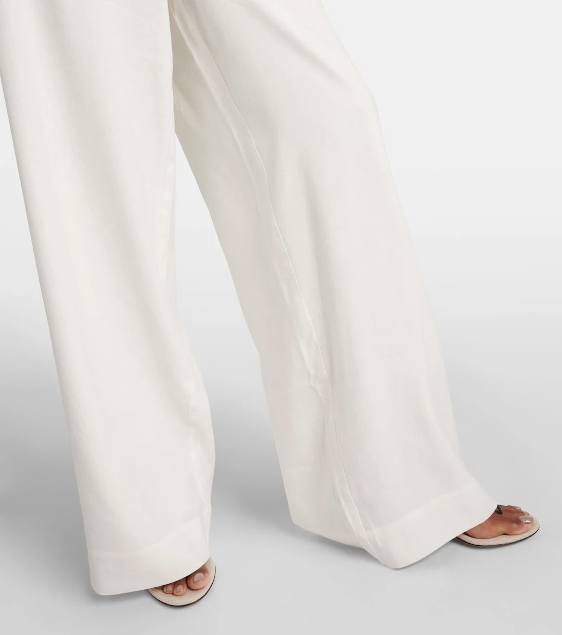 SIR - Dorian linen-blend wide-leg pants