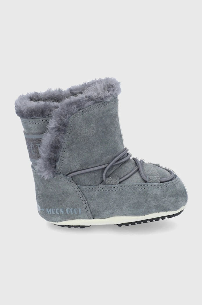 Moon Boot Çocuk Süet Kar Botları