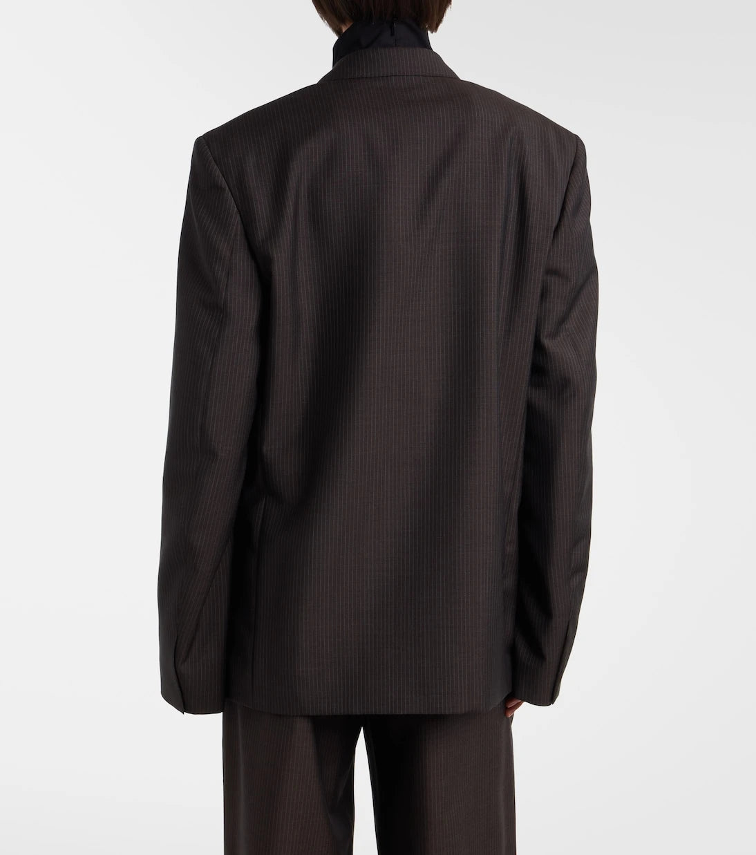 Gucci - Pinstripe wool and mohair blazer