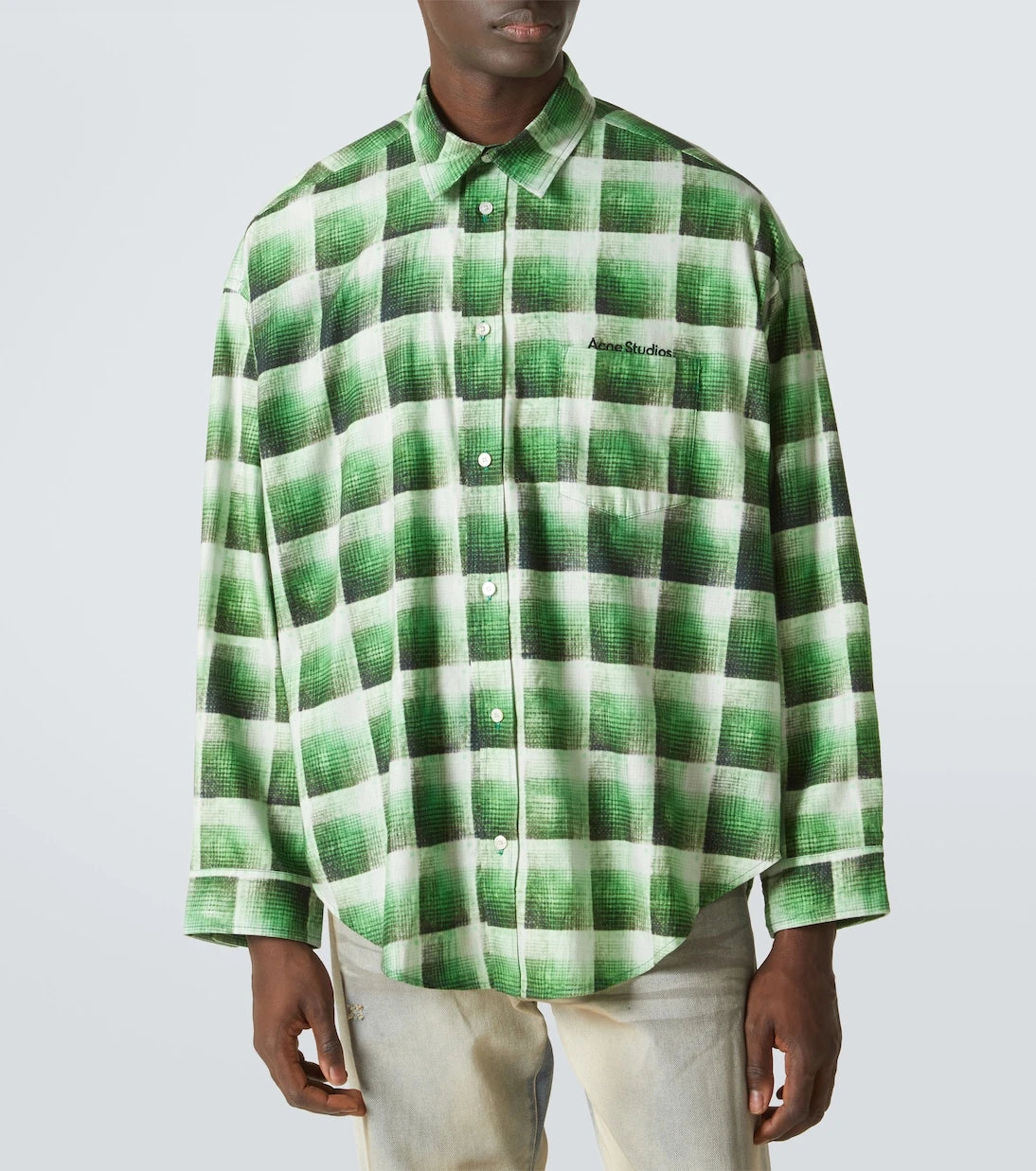 Acne Studios - Checked cotton shirt