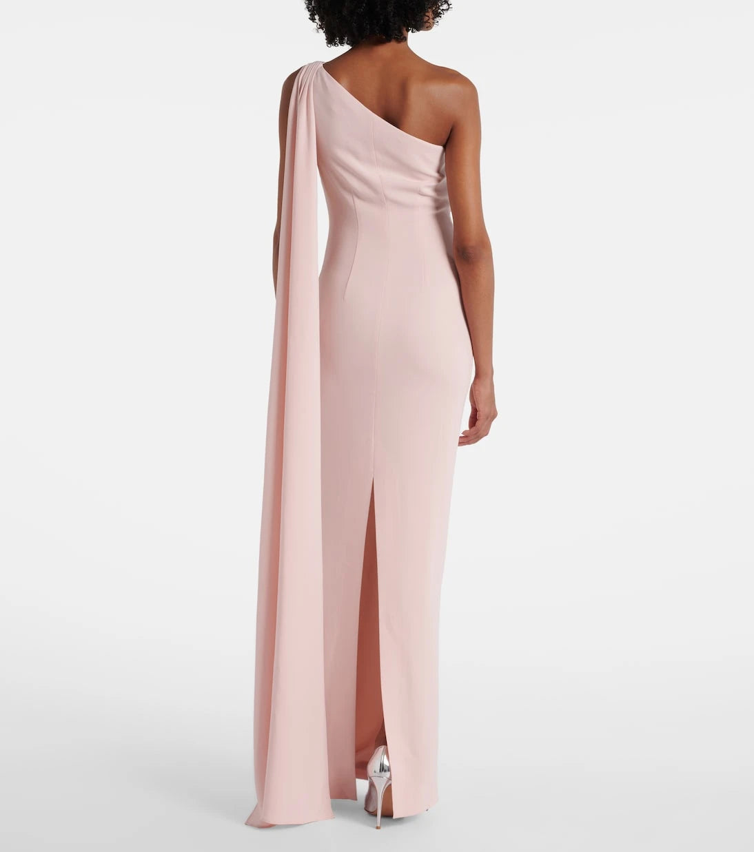 Roland Mouret - Embellished one-shoulder cady gown