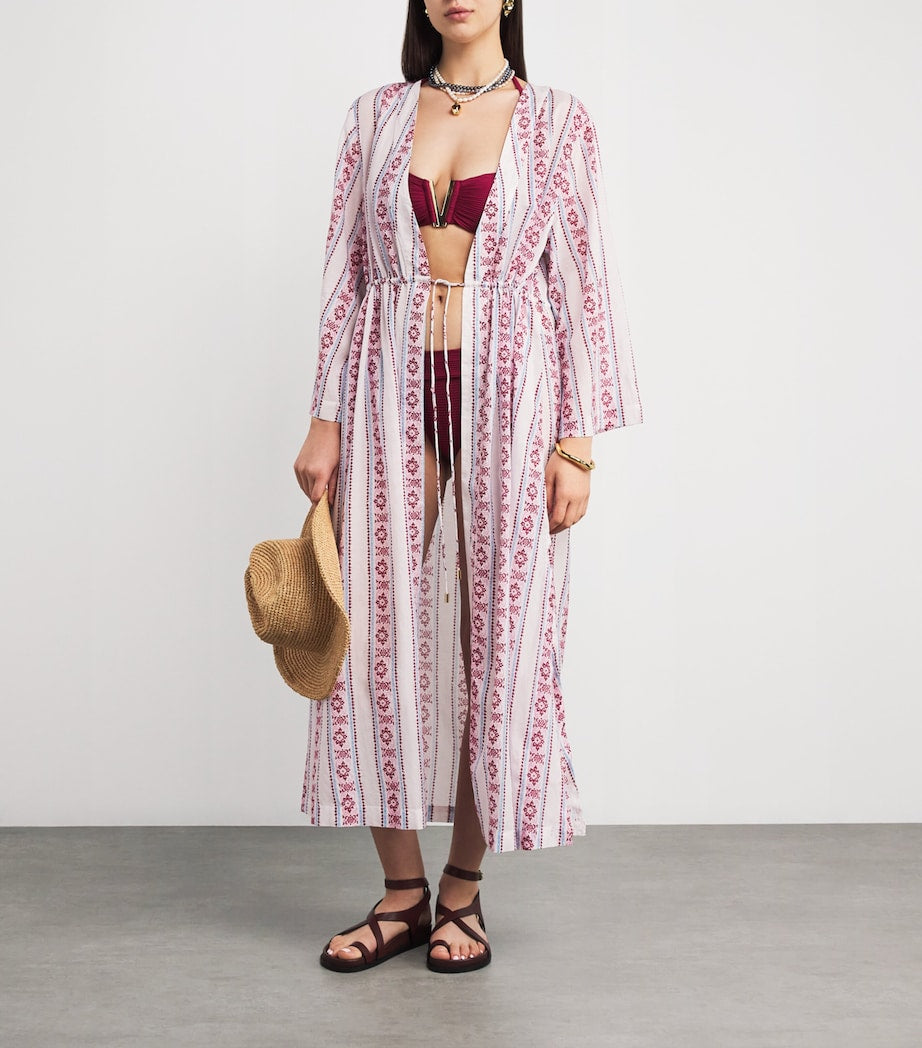 Heidi Klein Multi Provence Maxi Kimono