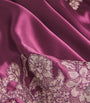 TORLOWEI Purple Silk Lace Tokoni Kaftan