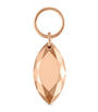 Faceted Gold Marquise Charm (7.5mm)