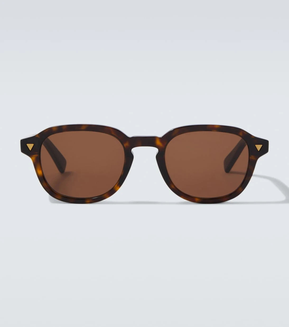 Bottega Veneta - Triangle Stud round sunglasses