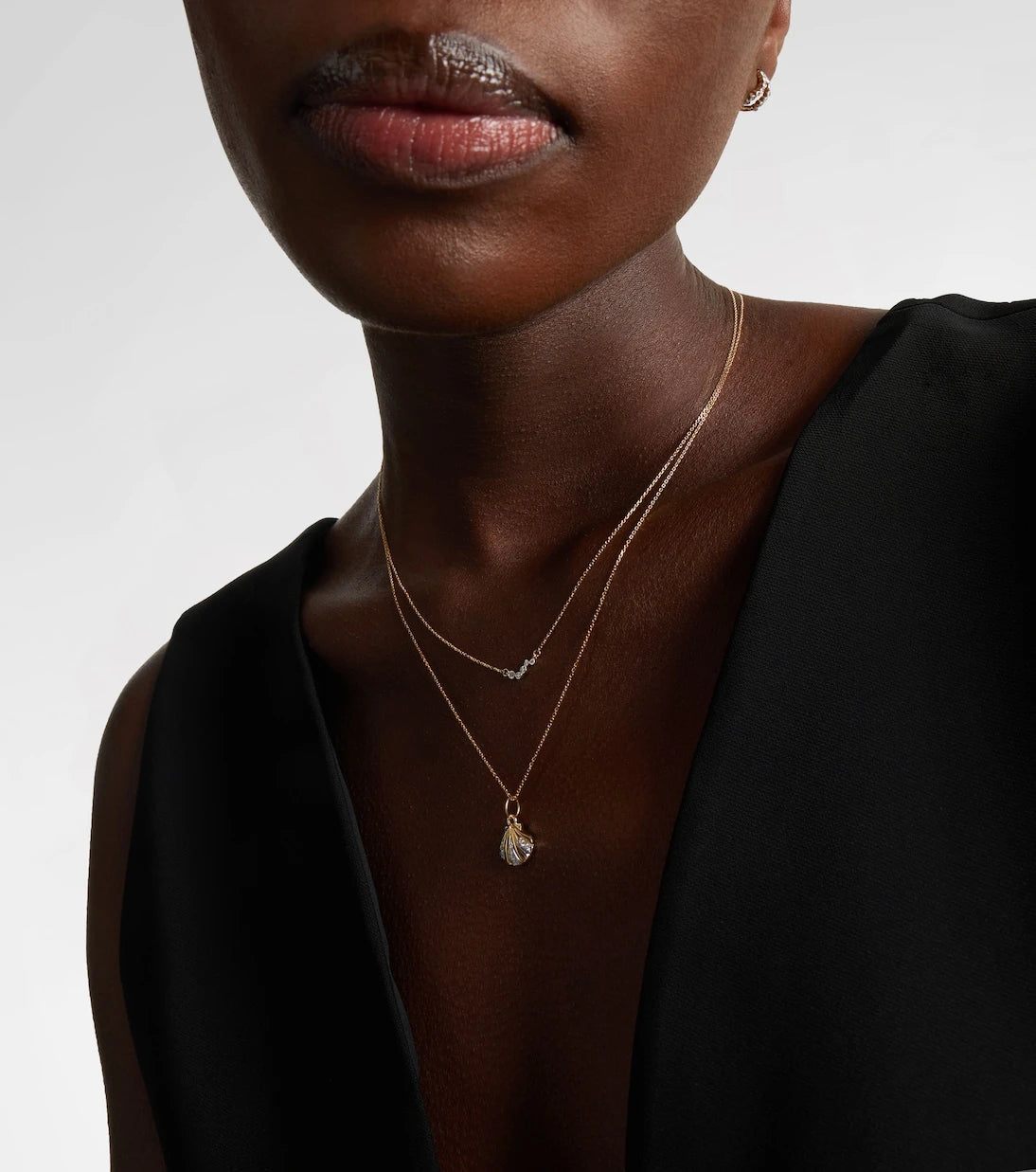 Mateo - 14kt gold necklace with diamonds