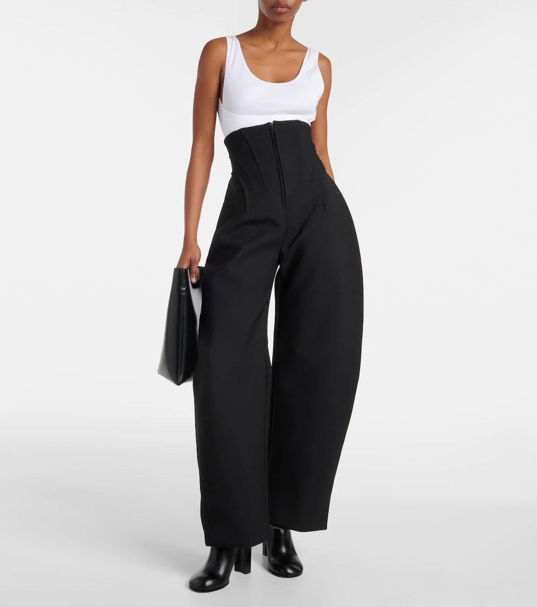 Alaïa - Babylone leather mules