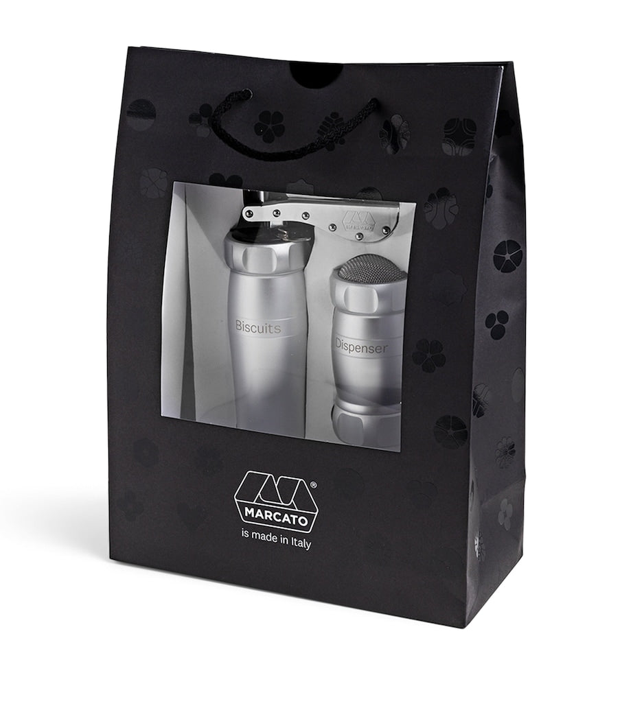 Aluminium Cookie Press and Dispenser Set