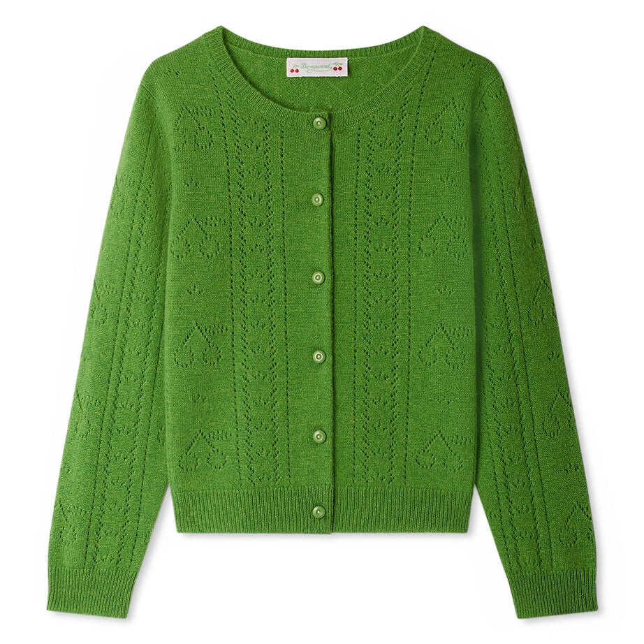 Cashmere Cherry Josiane Cardigan (4-8 Years)