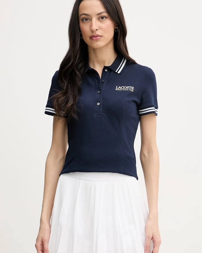 Pamuklu Kadın Lacoste Polo Tişört