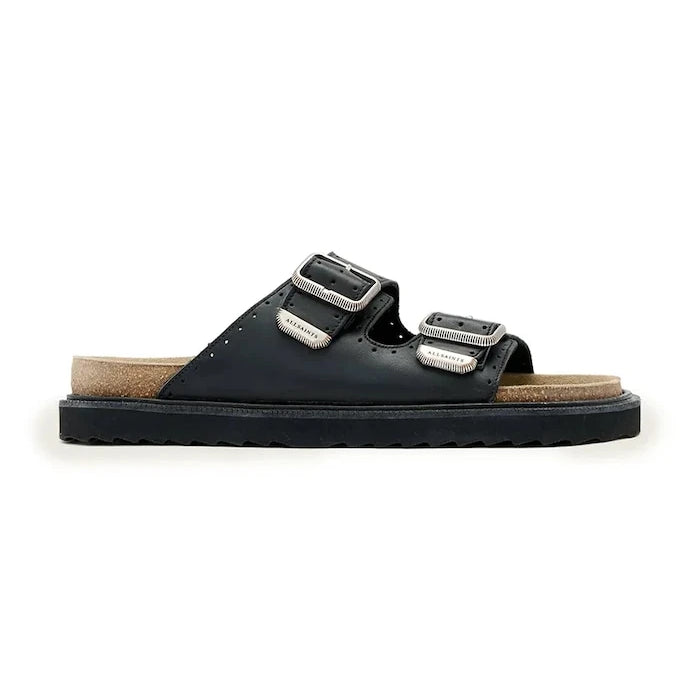 Велурени чехли AllSaints Randal Sandal