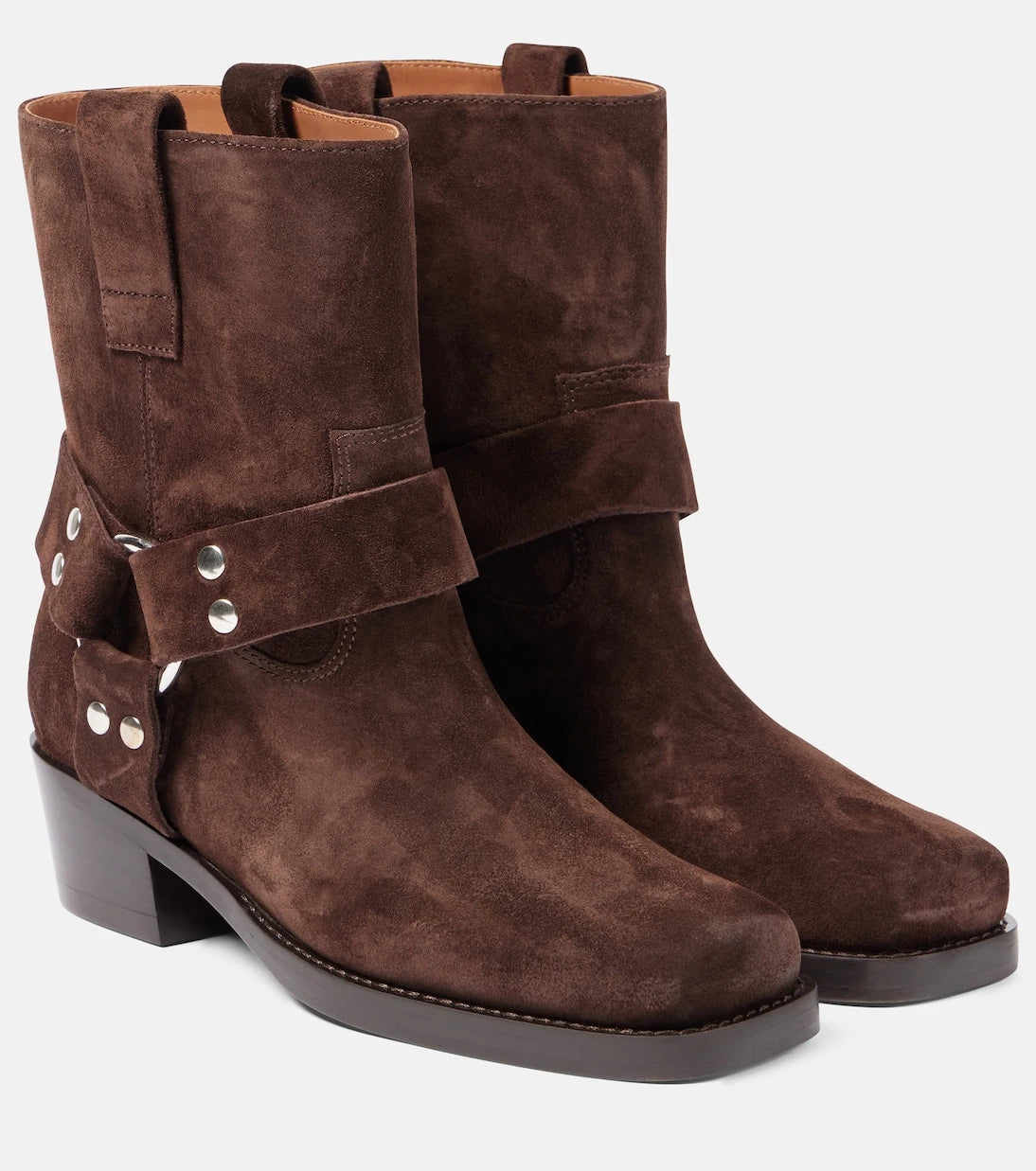 Paris Texas - Roxy 45 suede biker boots