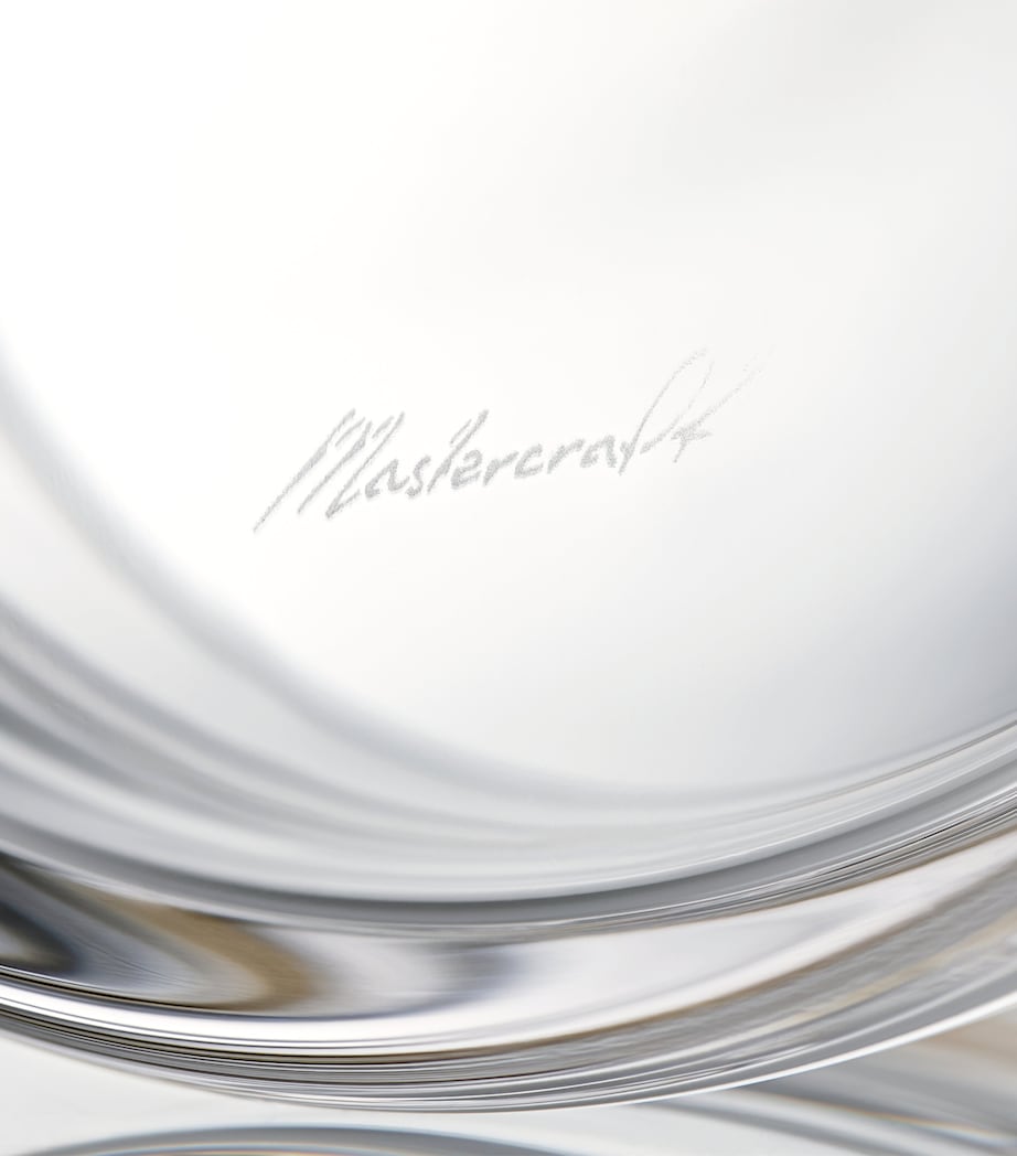 Waterford Glass Mastercraft Aran Bottle Coaster (8cm x 13cm)