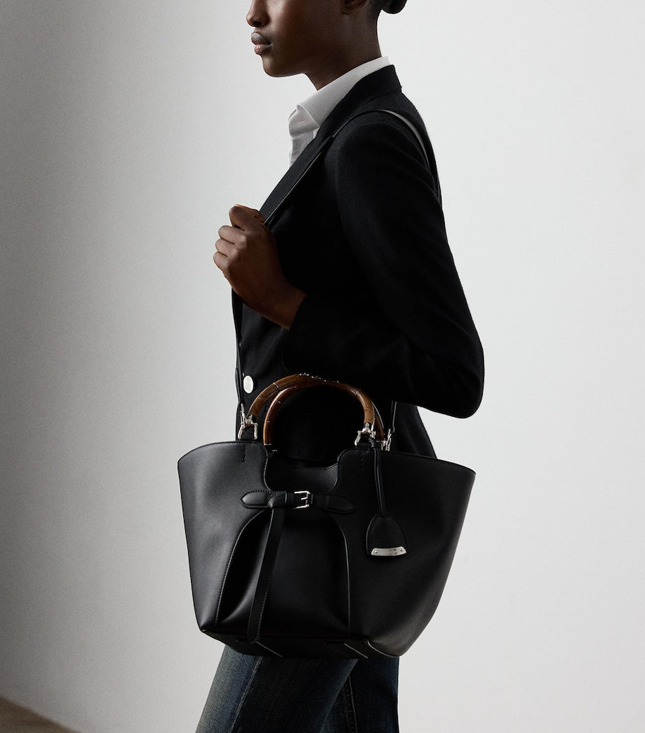 Leather Ralph Tote Bag